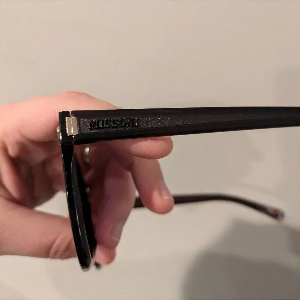 Missoni Wayfarer Black Sunglasses